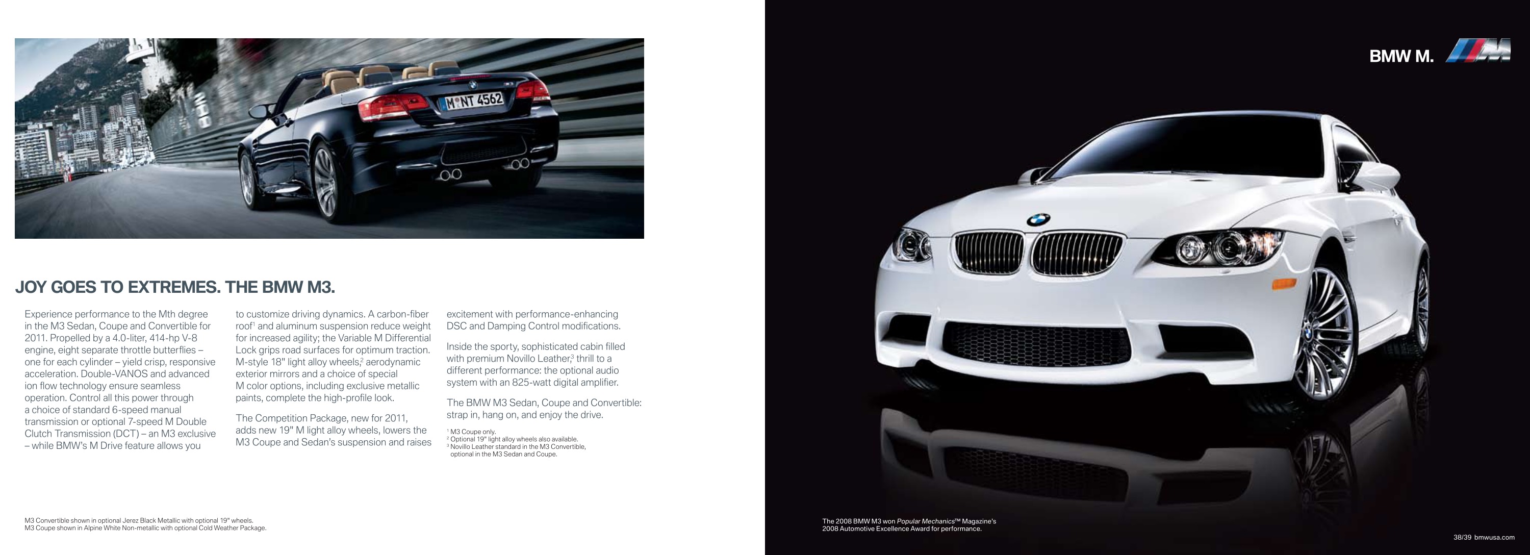 2011 BMW Full-Line Brochure Page 29
